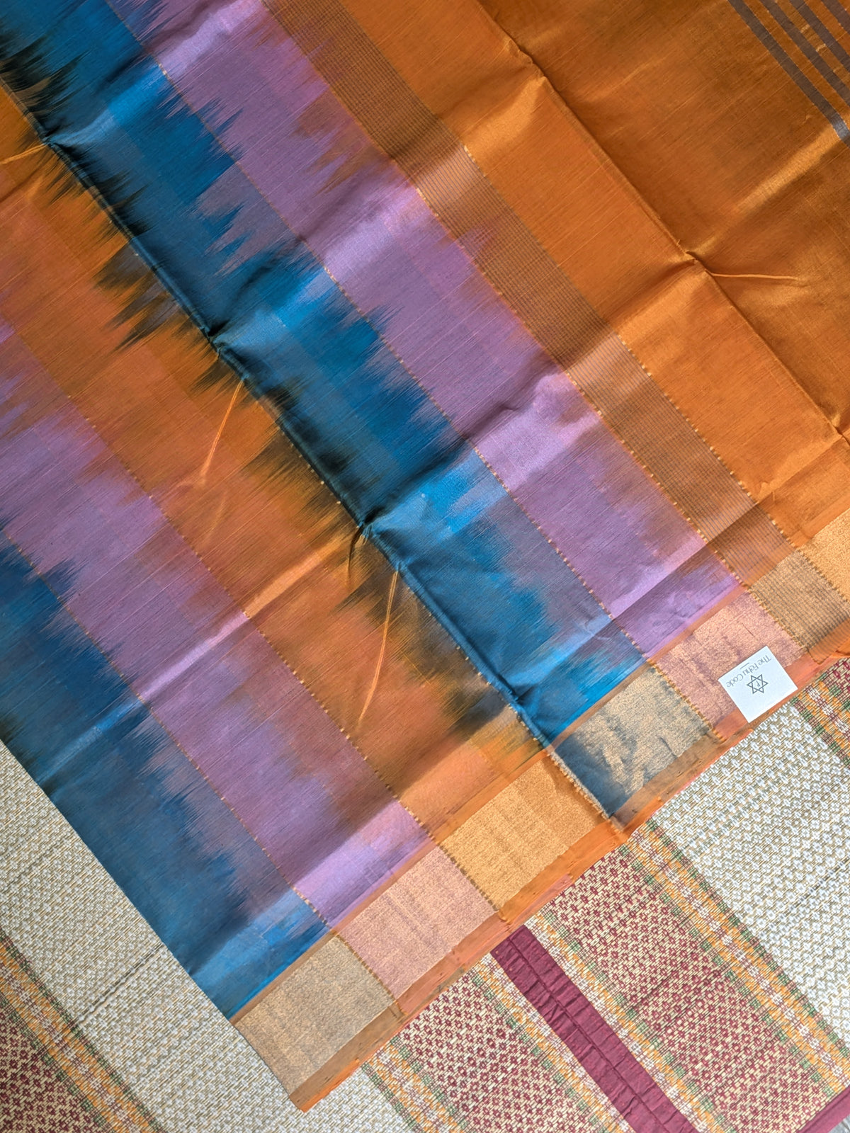 Paturu Ikkat 3 Colour Saree