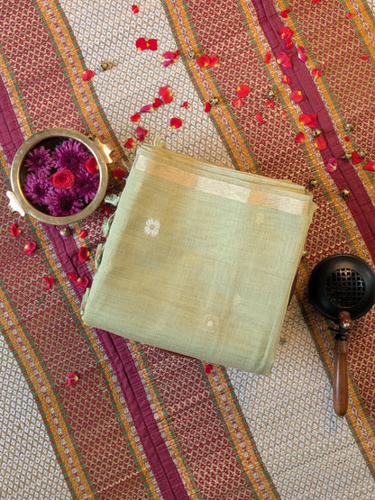 Floral Munga Cotton Saree