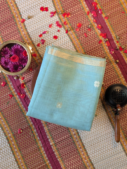Floral Munga Cotton Saree