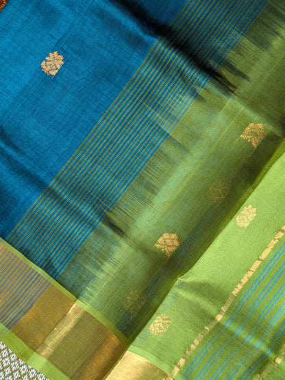 Paturu Pattu Buta- Blue & green