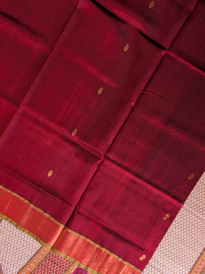 Paturu Pattu Buta- Maroon & green