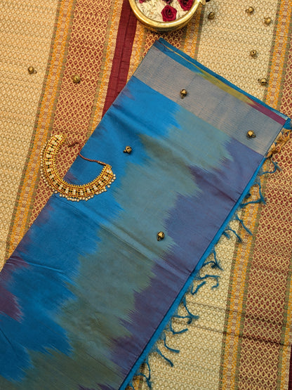 Paturu Ikkat Cotton by Pattu Saree