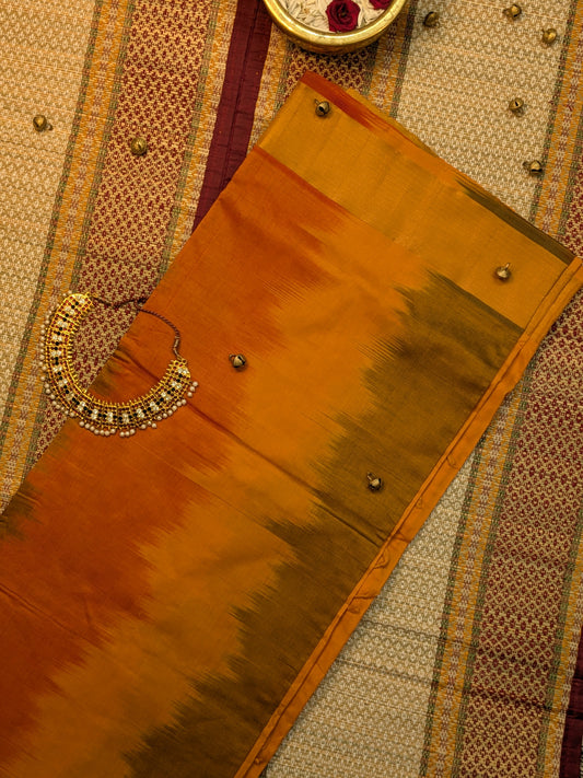 Paturu Ikkat Cotton by Pattu Saree