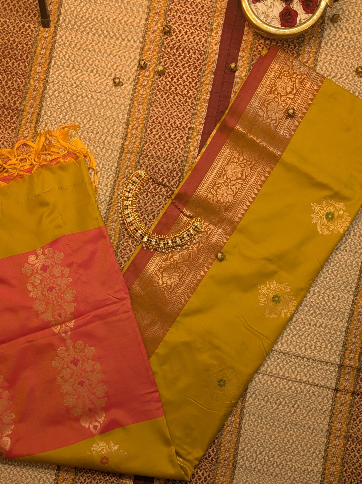 Soft Silk Saree_003_Yellow