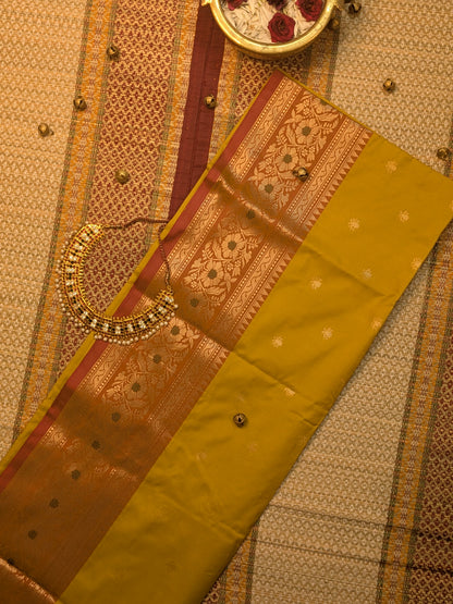 Soft Silk Saree_003_Yellow