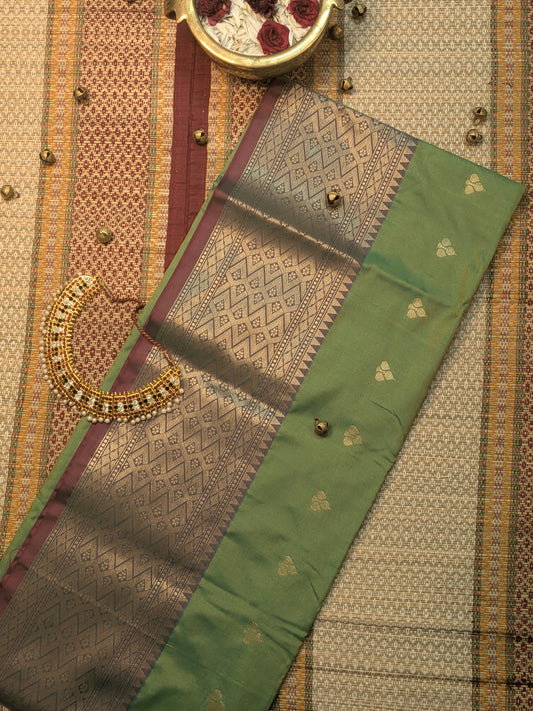 Soft Silk Saree_006_Green