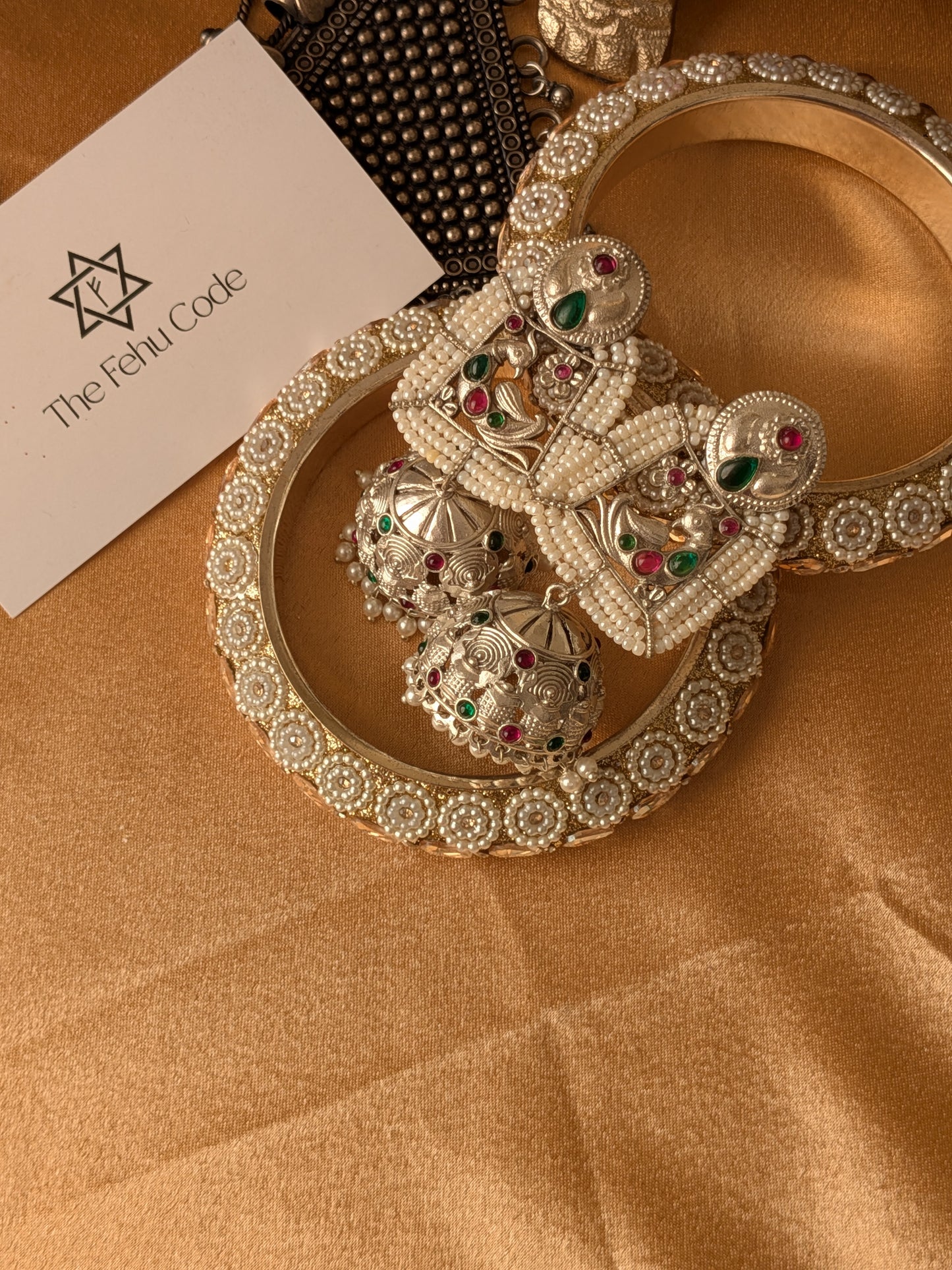 Peacock Jhumka