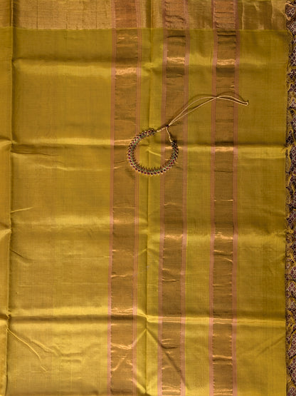 Paturu Ikkat 3 Colour Saree