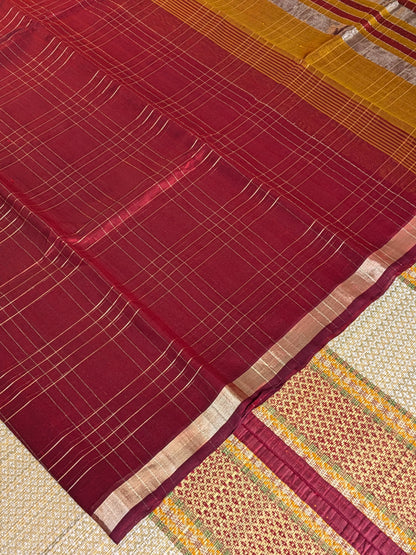 Paturu Pattu Special Checks Saree