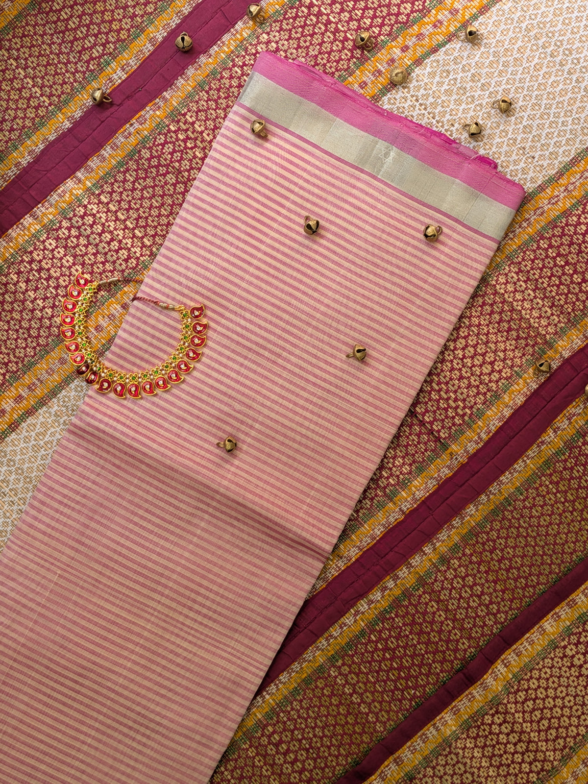 Paturu New Horizontal Stripes Saree