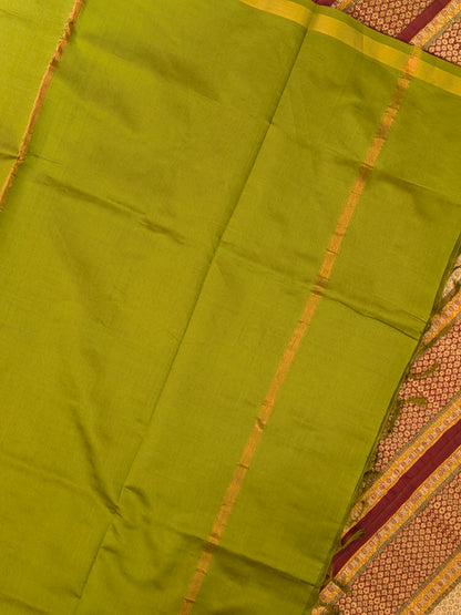 Paturu Pattu Semi Silk Saree- Ikkat Body