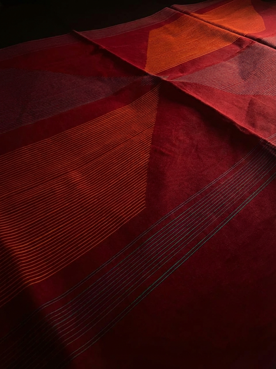 Olive Green Kanjeevaram Cotton Saree