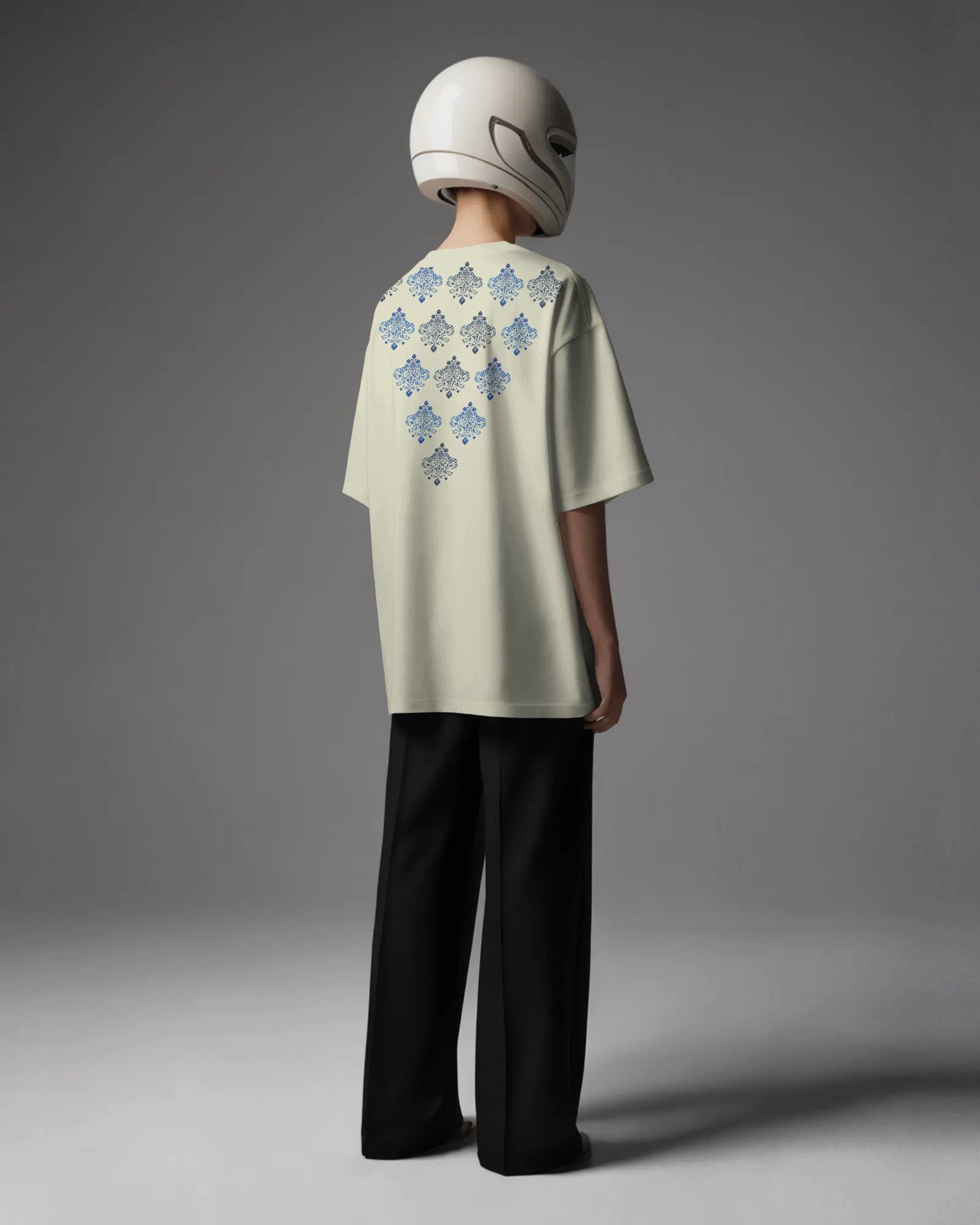 Block Printed DTF Oversized T-shirt