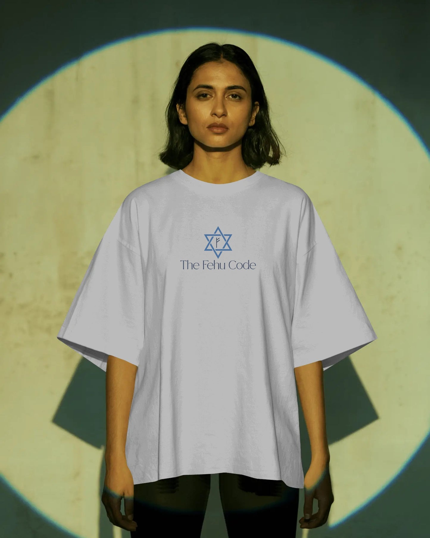 Block Printed DTF Oversized T-shirt